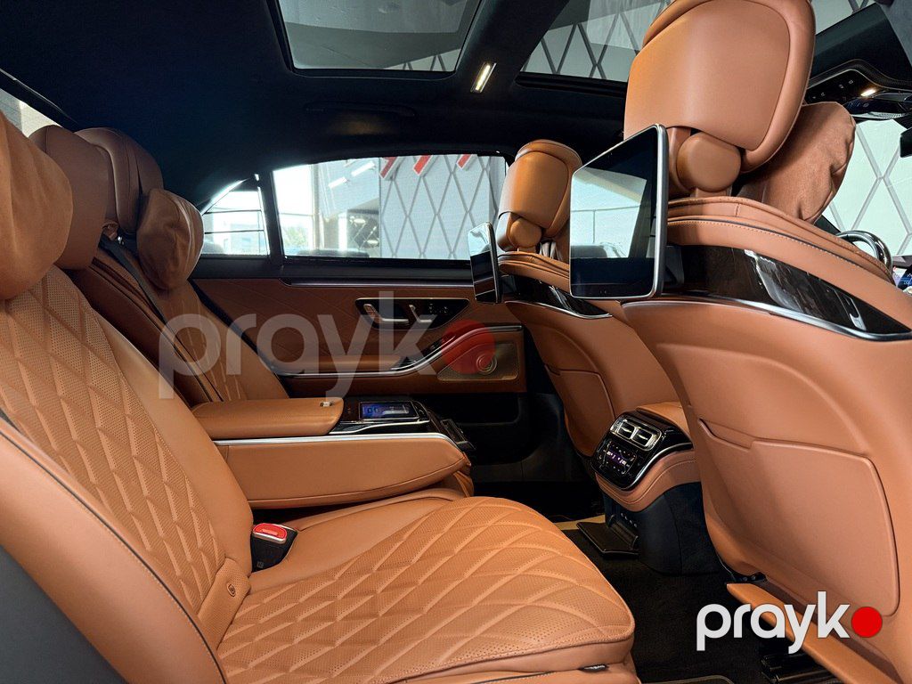 Mercedes S 500 4MATIC, 3.0 L, 2020 il, 64 000 km — Avtomobillər, Bakı (12)