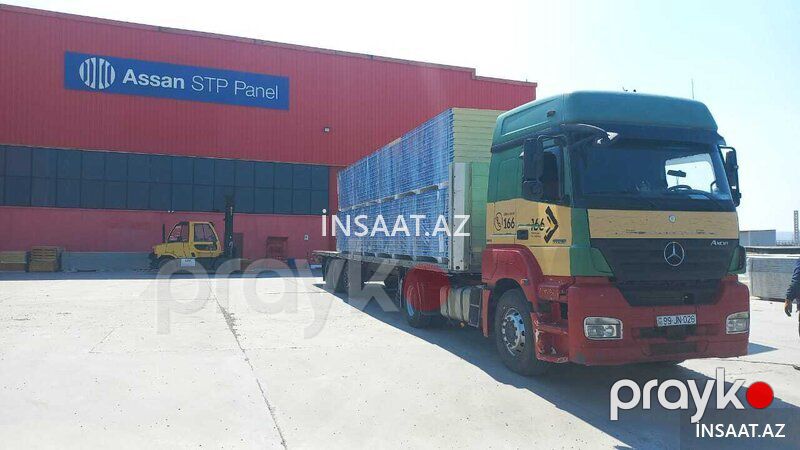 100 mm Pir sendviç panel – yüksək izolyasiya — Tikinti blokları, kərpic və panellər, Bakı (9)