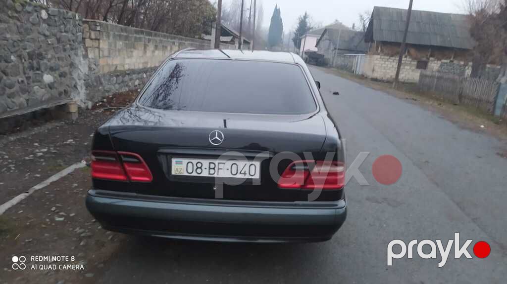 Mercedes E 200, 2.0 L, 2000 il, 310 000 km — Avtomobillər, Qax (2)