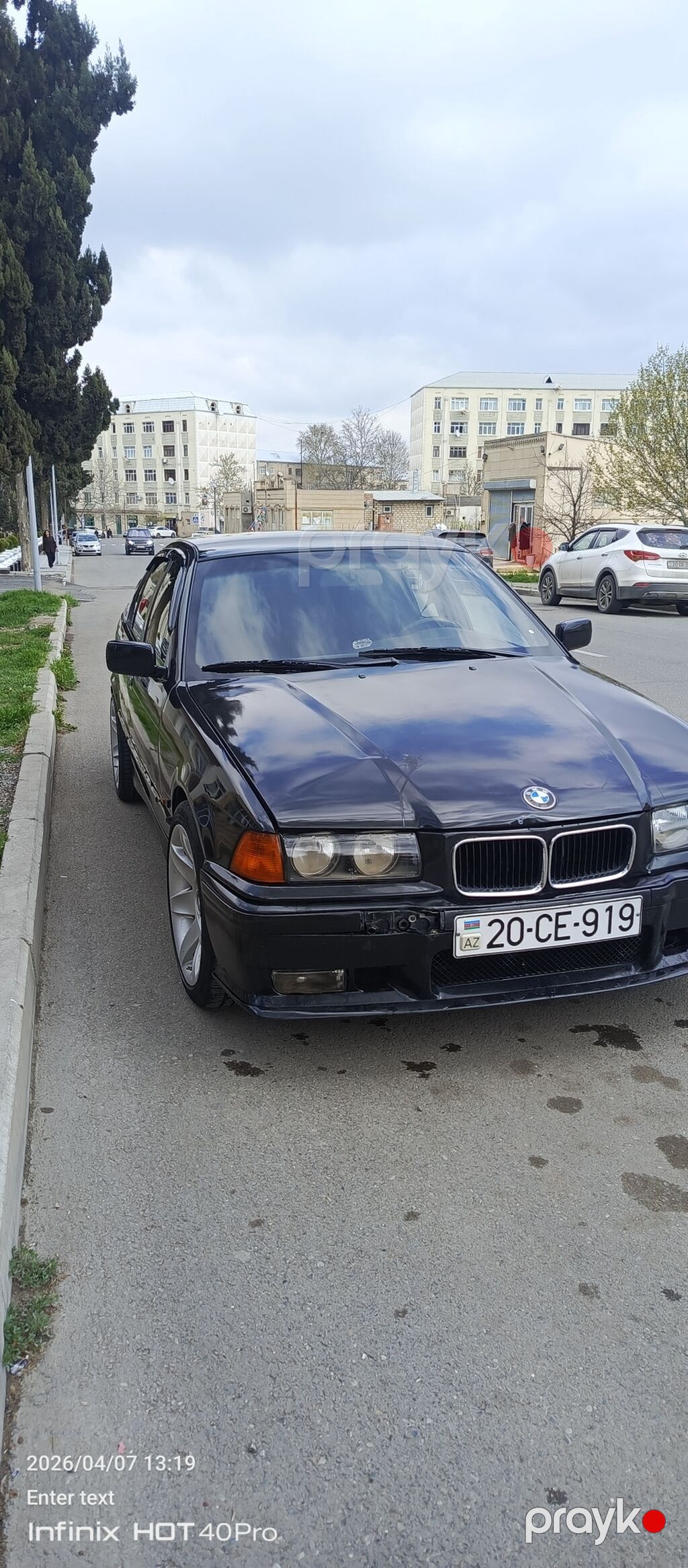 BMW 3 series: 1.8 l 1992 il Sedan — Avtomobillər, Gəncə (6)