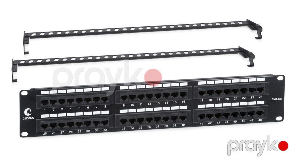 UTP Cat6 patch panel 48 port 2u — Şəbəkə və server avadanlığı, Bakı (2)