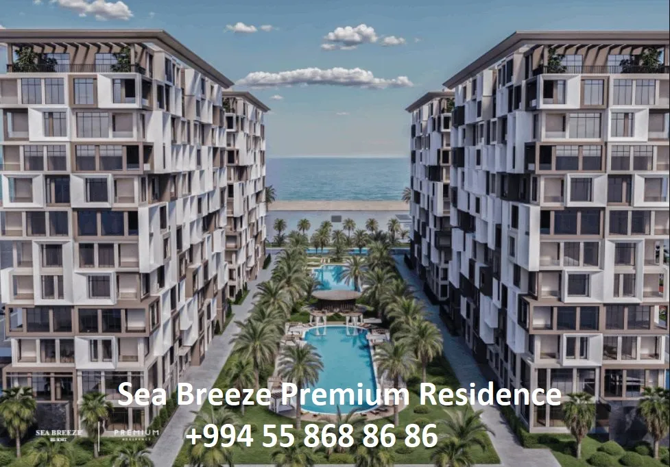 Sea Breeze, 2 otaqlı Yeni tikili satılır - 62 m², 3/8 mərtəbə — Mənzil, Bakı (4)