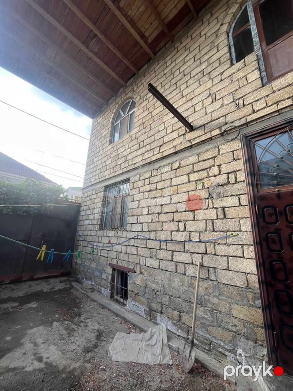 2 mərtəbəli daş tikili həyət evi - Tikinti materialı: qalın çay/şəhər — Ev, villa, Mehdiabad (5)