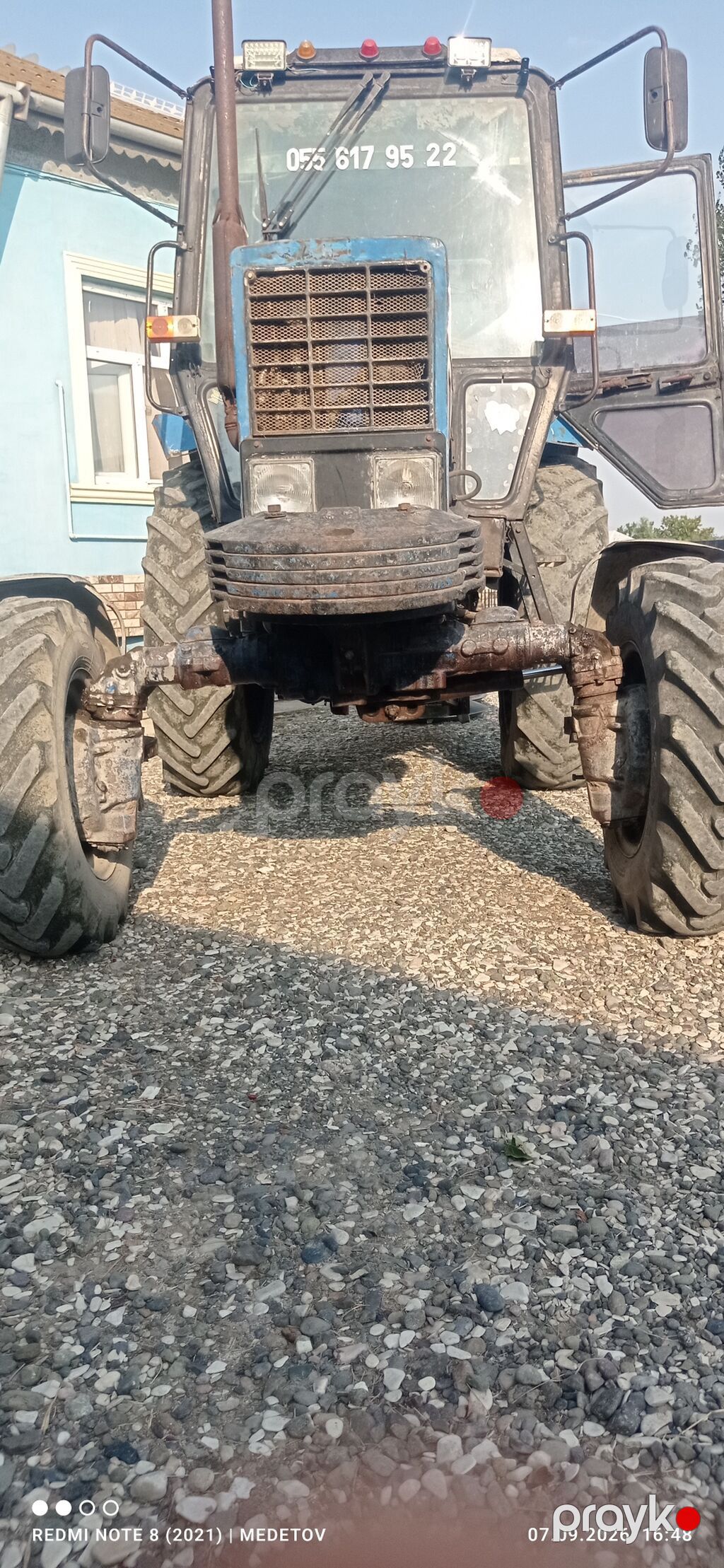 MTZ Belarus 82.1 traktor satlir qiymət 10000 boş bekar adamlar zəng — Traktorlar, Şirvan (3)