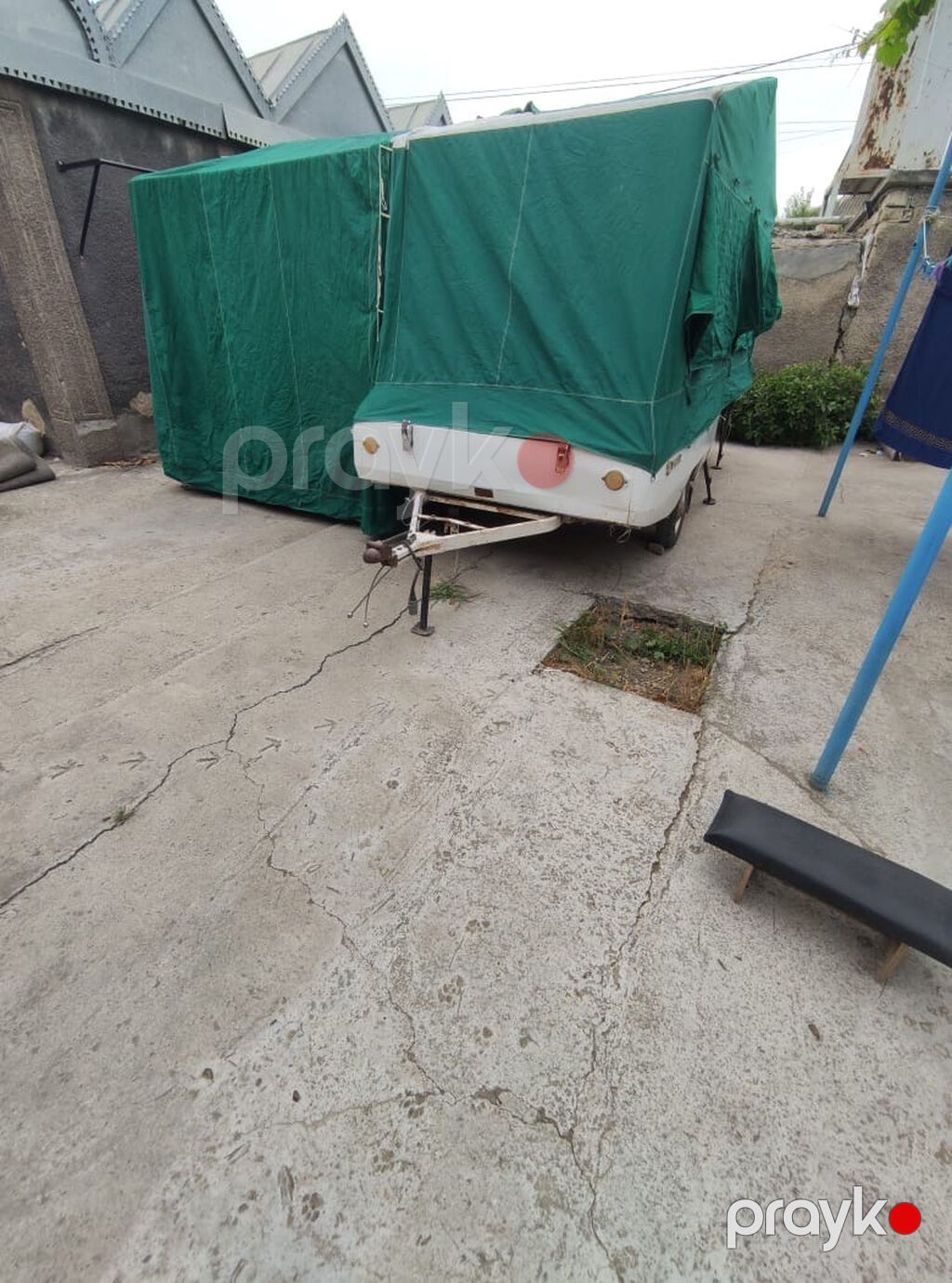 Yığmalı qoşqu kamp treyleri - Tip: Avtomobilə qoşulan yığma/kabriolet — Qoşqular, Xaçmaz (4)