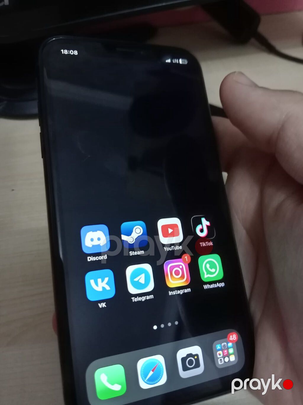 IPhone Xr, 64 GB, Qara, Simsiz şarj, Face ID — Apple iPhone, Bakı (7)