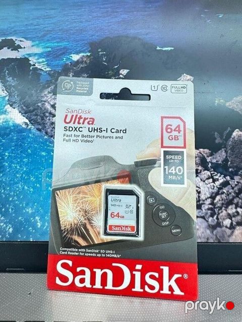 SD kart "Sandisk Ultra 64GB" Sandisk Ultra SD kart 64gb Orijinal — Bakı