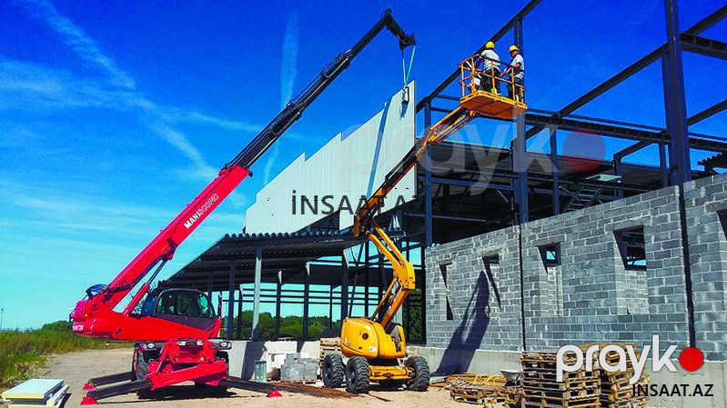 Anbar və Zavodlar üçün Metal Konstruksiya — Tikinti materialları, Bakı (2)