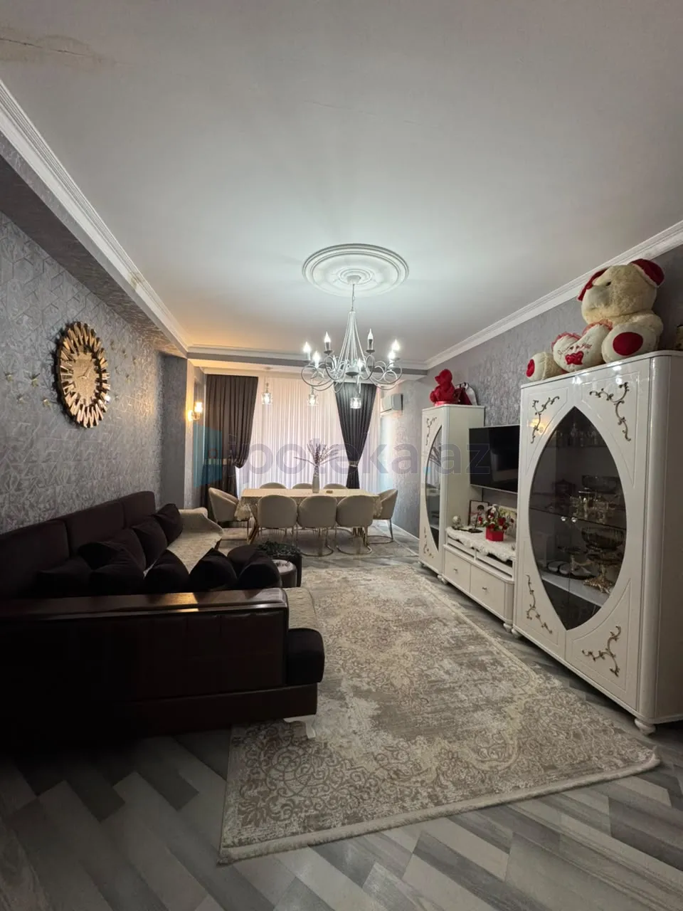 Satılır: 3 Otaq, Yeni tikili, Xətai r., Köhnə Günəşli q., 110.00 m² — Mənzil, Bakı (8)