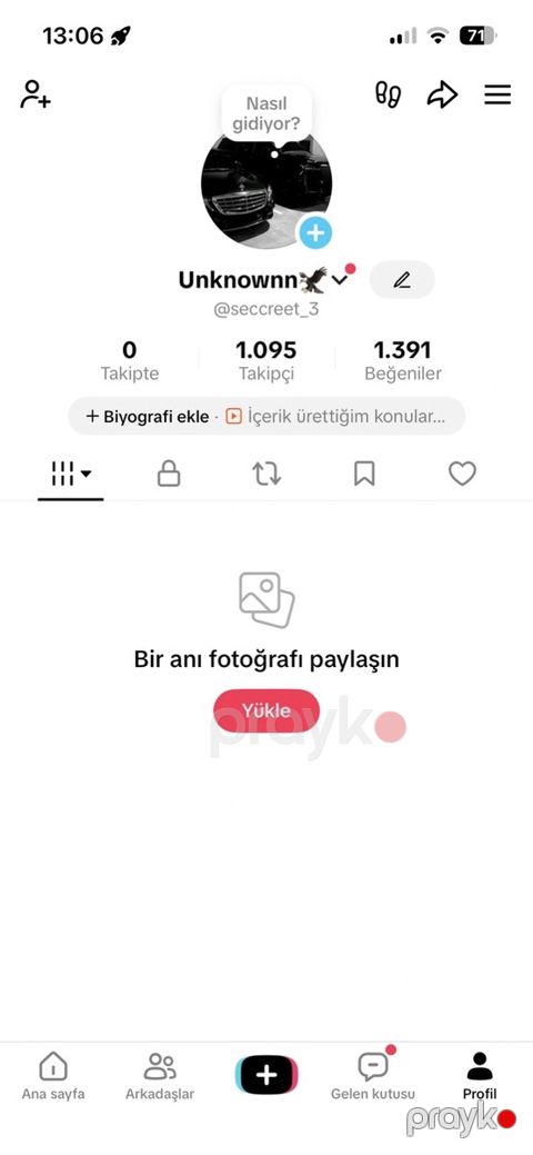 Tiktok səhifəsi — Bakı