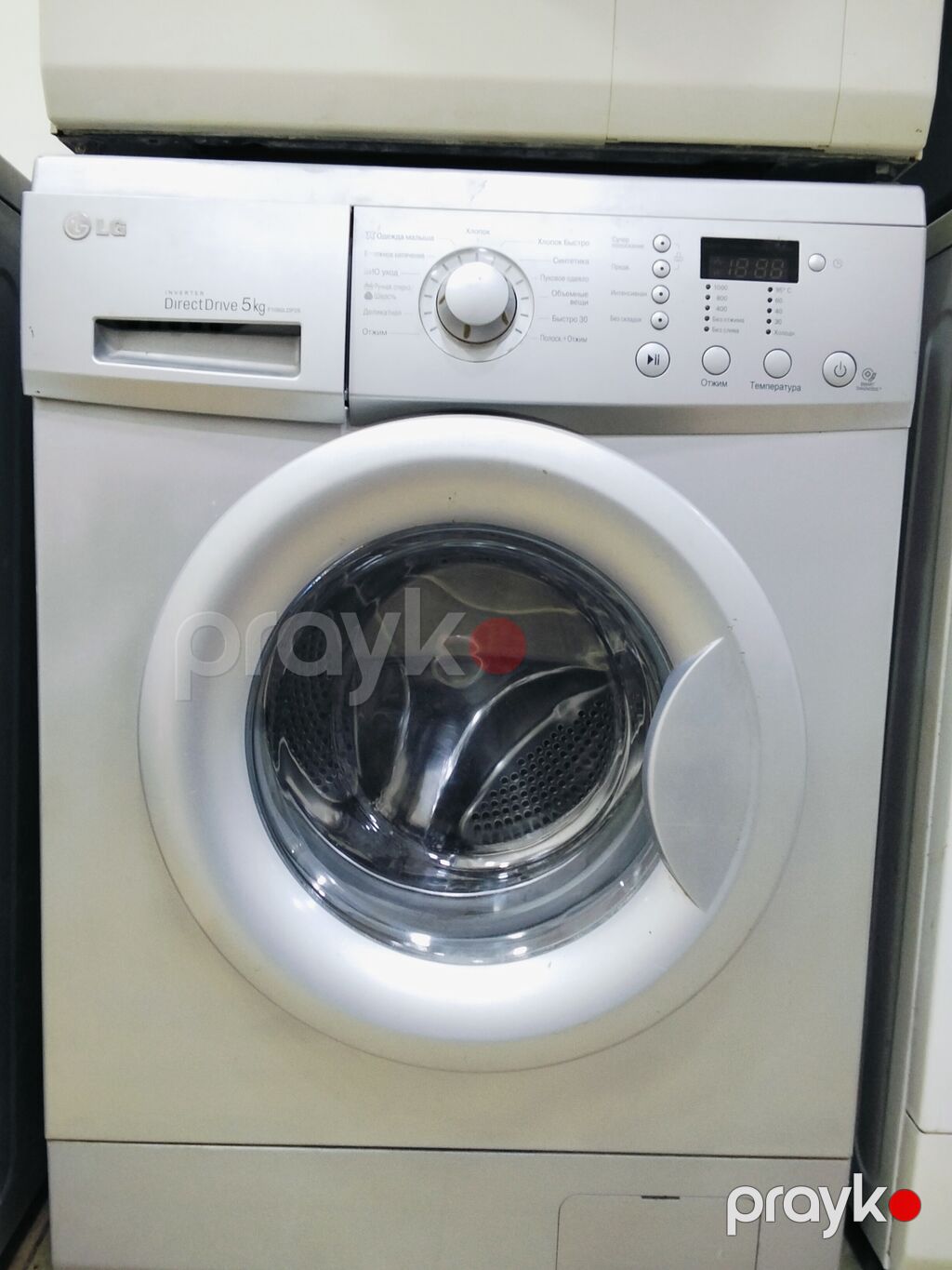 Paltaryuyan maşın LG, 6 kq, İşlənmiş, Avtomat, Qurutma var, Kredit yoxdur, Ünvandan götürmə, Pulsuz çatdırılma, Ödənişli çatdırılma — Çamaşır maşınları, Bakı (3)