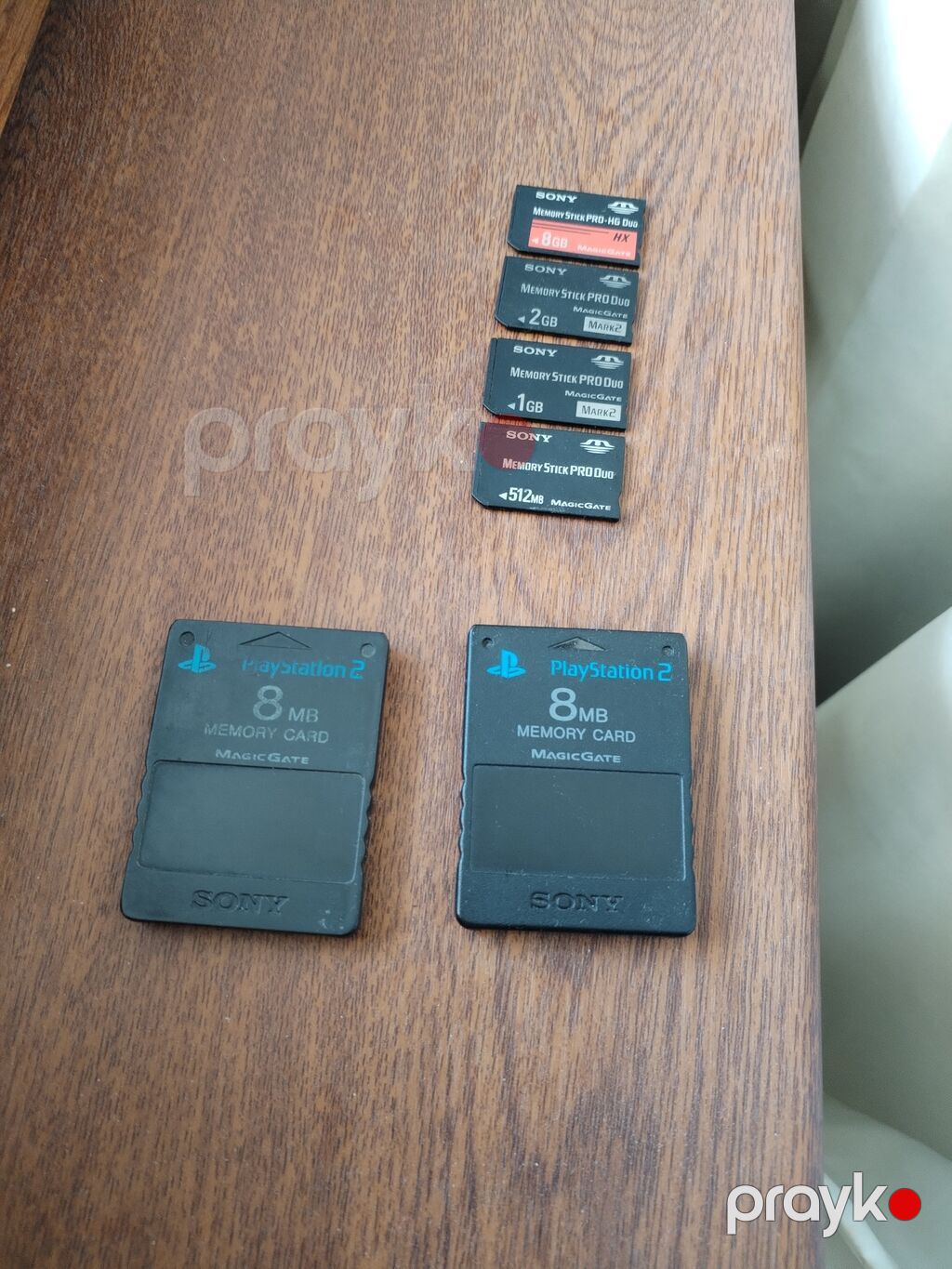 Sony Playstation 2 memory Card islek veziyyetdedirler ikisi bir yerde — Oyun konsolları, Bakı (3)
