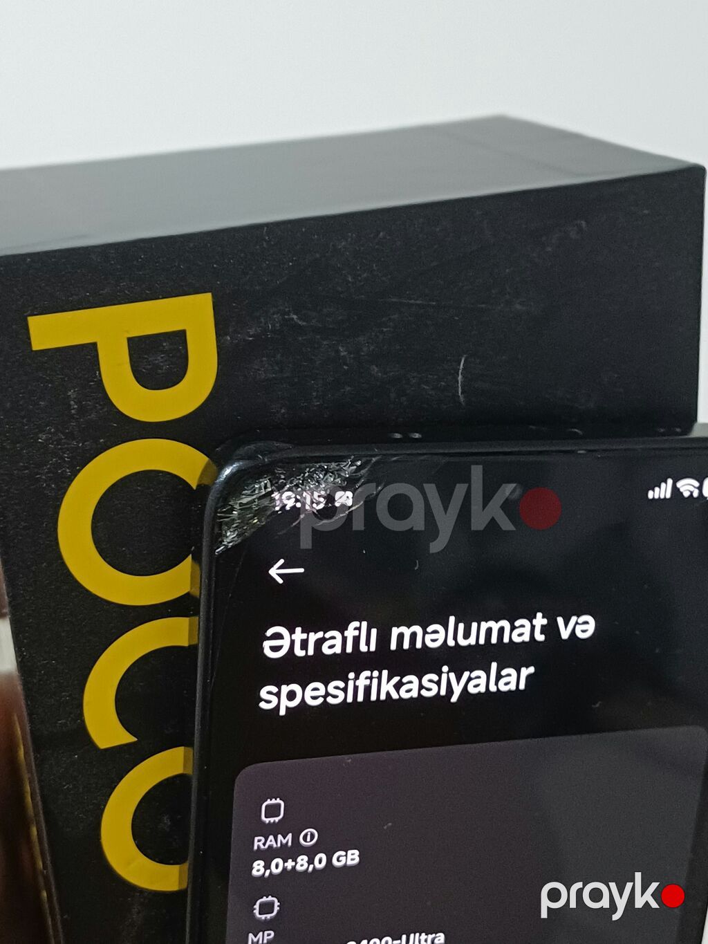Poco X7 Pro, 256 GB, rəng - Qara, Zəmanət, Barmaq izi, Simsiz şarj — Xiaomi, Bakı (5)