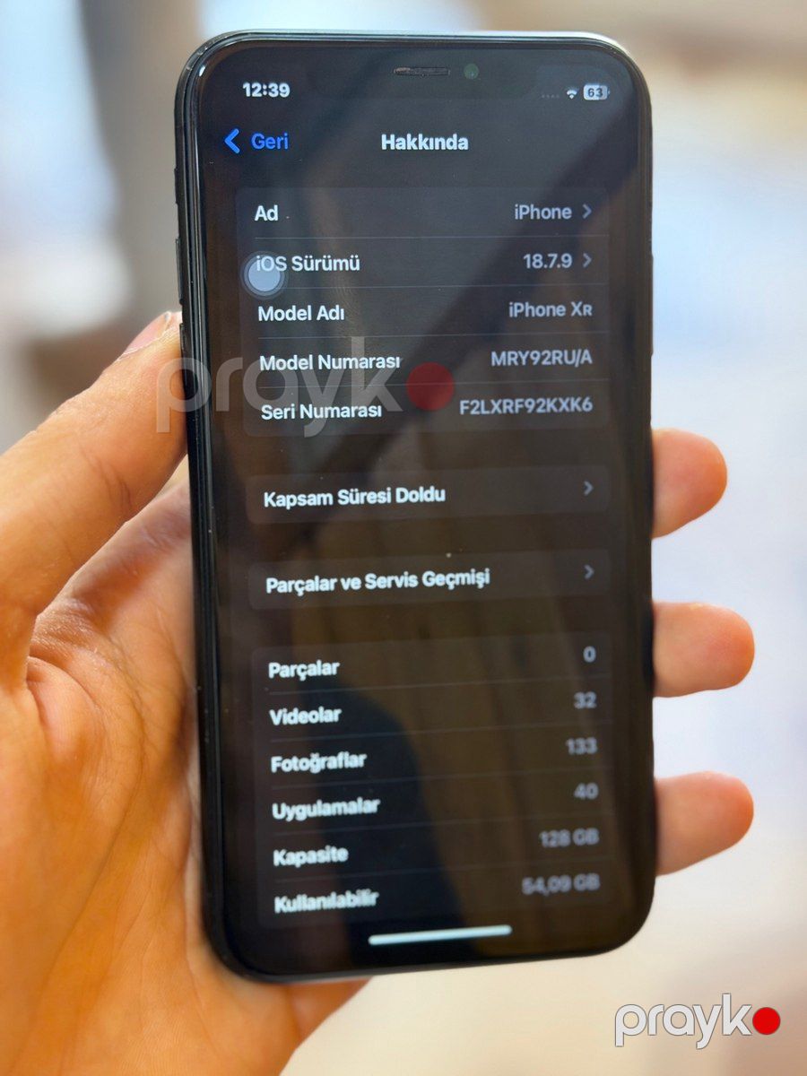 Apple iPhone XR Black 128GB/3GB — Smartfonlar, Ağsu (6)
