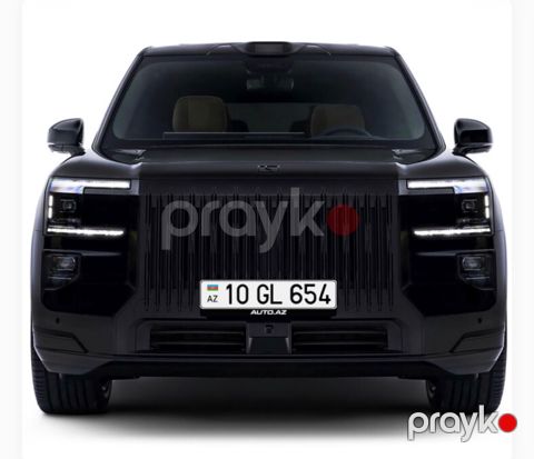 Avtomobil qeydiyyat nişanı -10-GL-654 — Bakı
