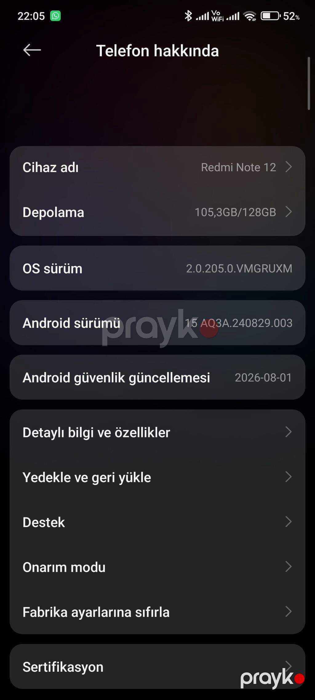 Redmi Note 12 4G — Çox səliqəli vəziyyətdə Telefon çox səliqəli — Xiaomi, Digah (7)