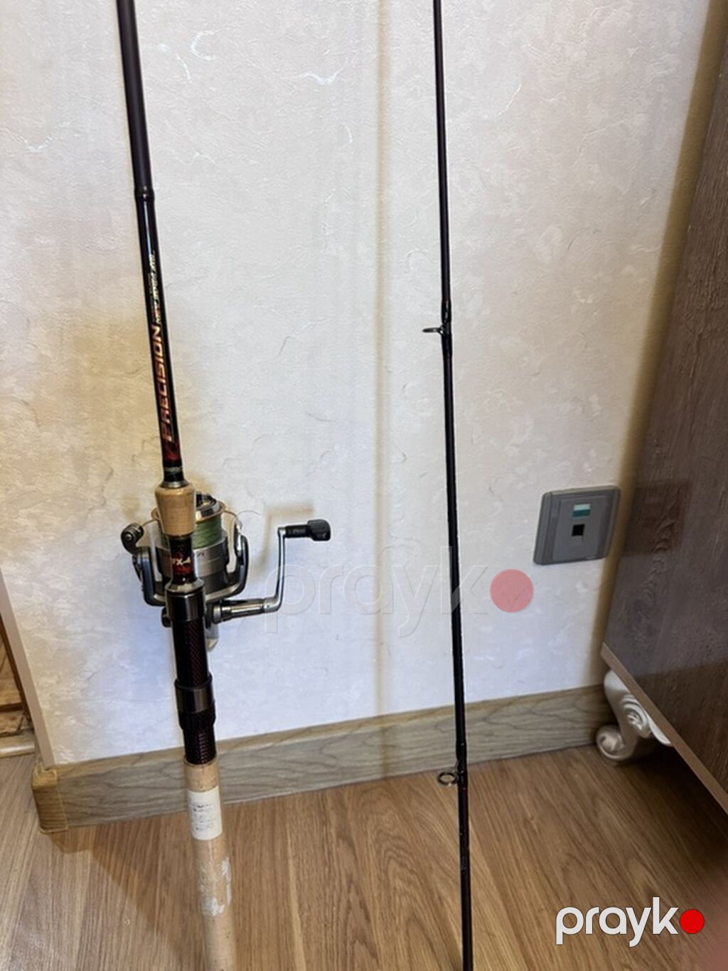 Komplekt: 2 hissəli spinning çubuğu + Daiwa Samurai 3500 makarası — Camping, ovçuluq və balıqçılıq, Bakı (2)