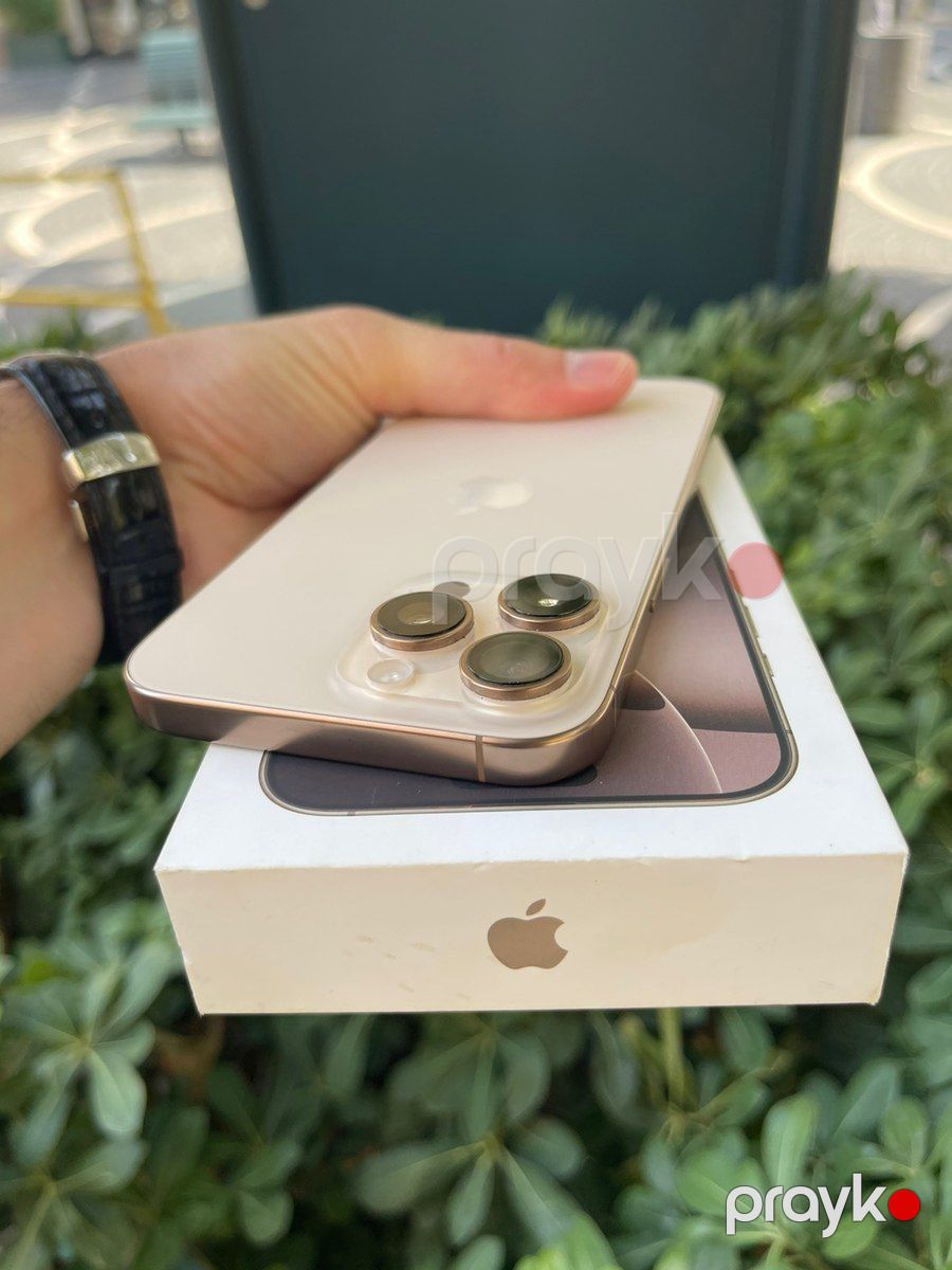 Apple iPhone 16 Pro Max Desert Titanium 256GB/8GB — Smartfonlar, Bakı (5)