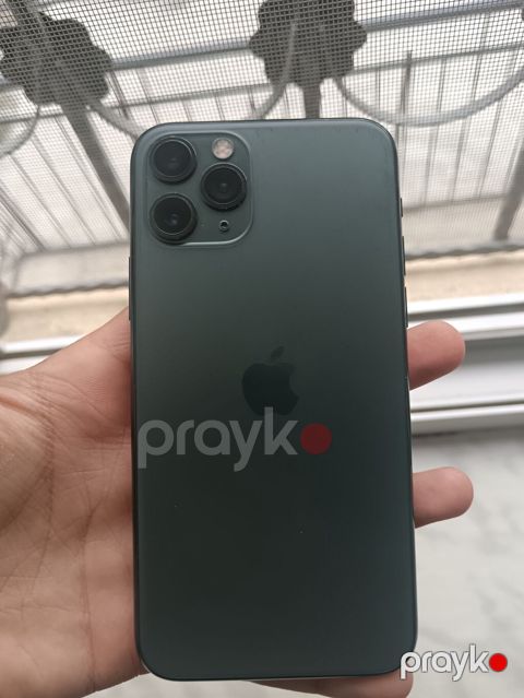 IPhone 11 Pro, Matte Midnight Green, Simsiz şarj