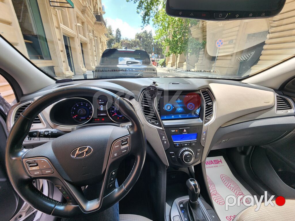 Hyundai Santa Fe: 2 l 2014 il Krossover — Avtomobillər, Bakı (7)