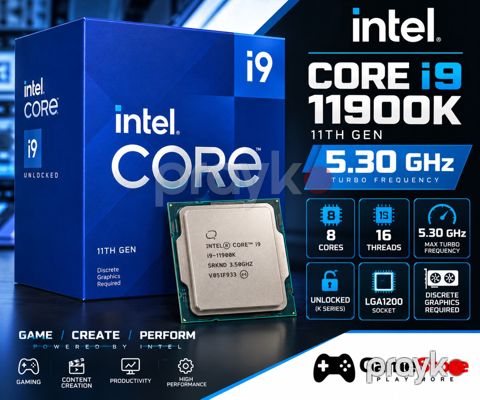 İntel Core i9-11900K 5.30 GHz — Bakı