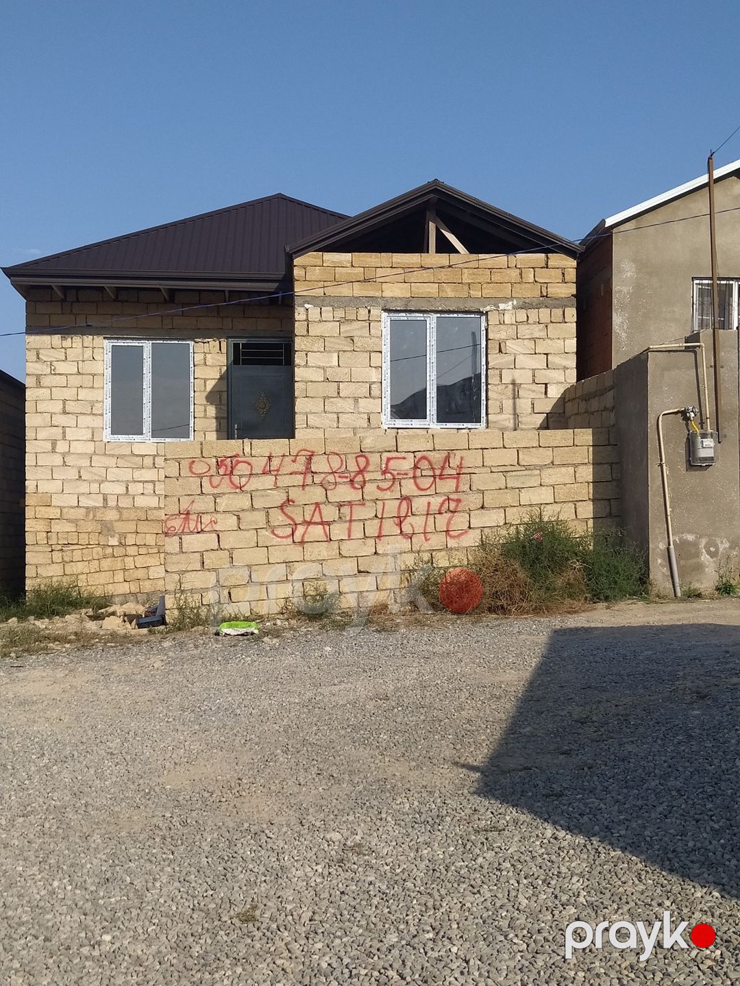 Satılır 3 otaqlı həyət evi/bağ evi 70 m² — Ev, villa, Bakı (3)