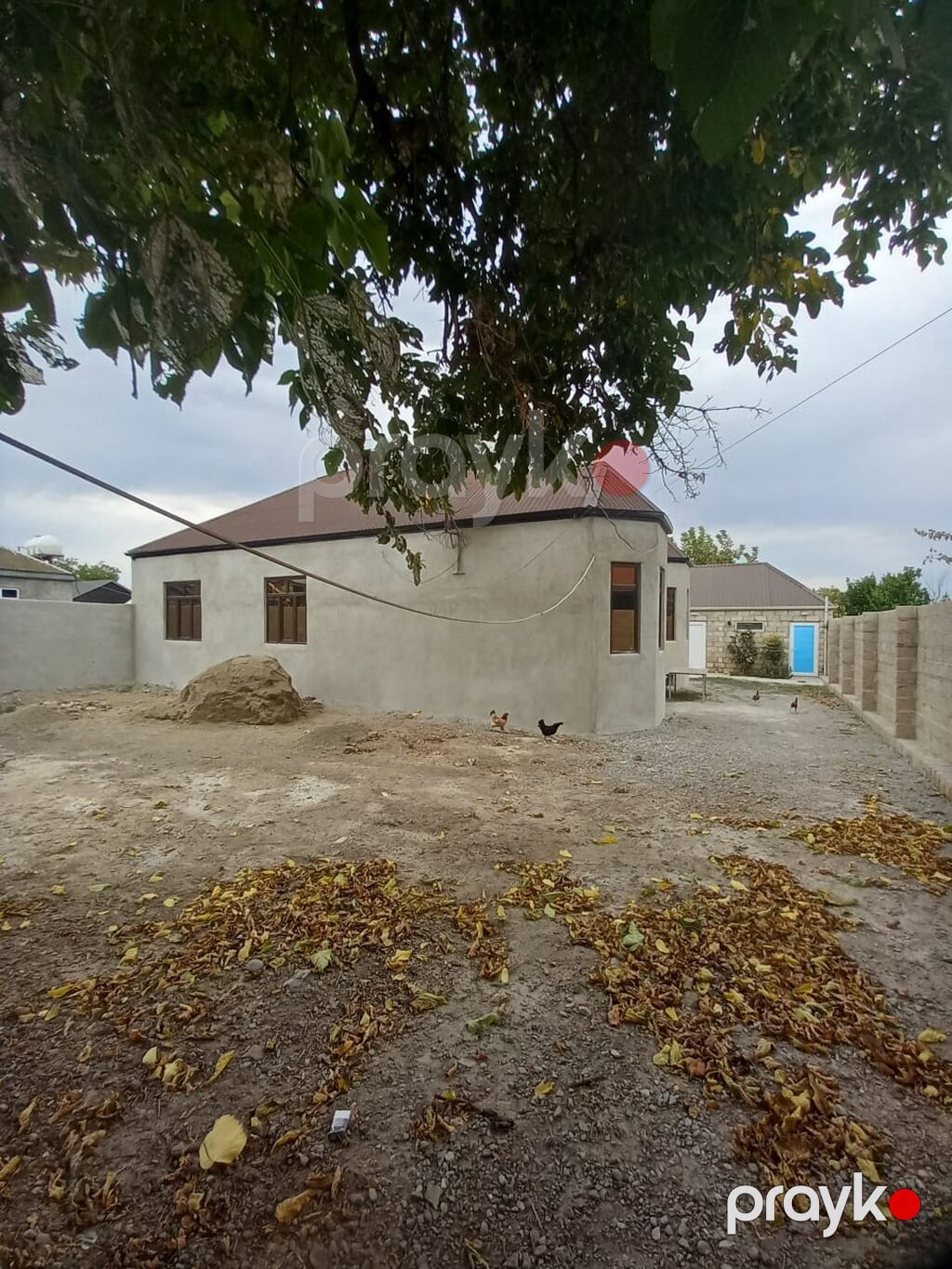 4 otaqlı, 120 kv. m, Təmirsiz — Ev, villa, Yevlax (5)