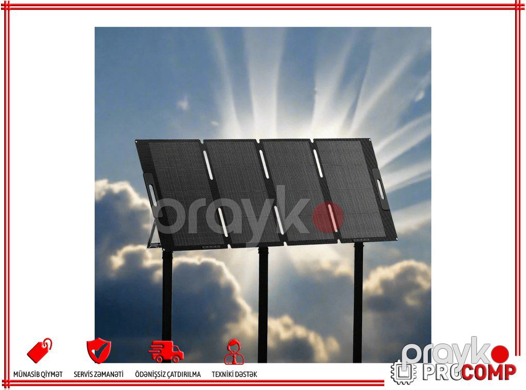 Günəş paneli "Bluetti MP200 Solar Panel 200W MP200" — İşıqlandırma, Bakı (2)