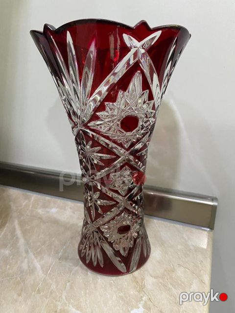 Bir vaza, Xrustal — Bakı