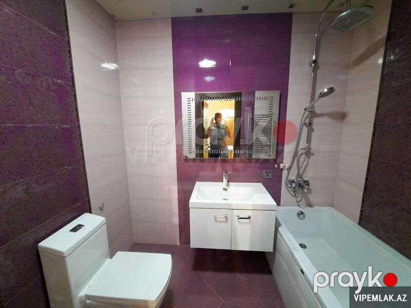 Nərimanov rayonunda 3 otaqlı Yeni tikili Kirayə verilir, 130 m² — Mənzil, Bakı (7)
