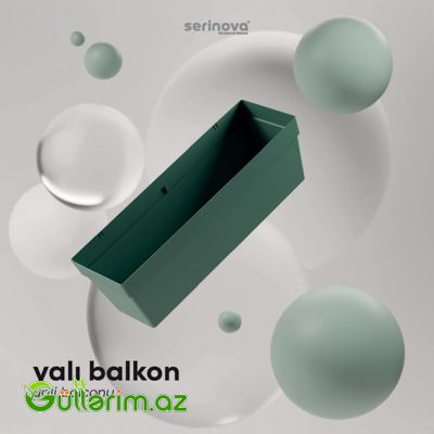 Plastik Dibçək 016 — Bağ dekorasiyası, Bakı (4)