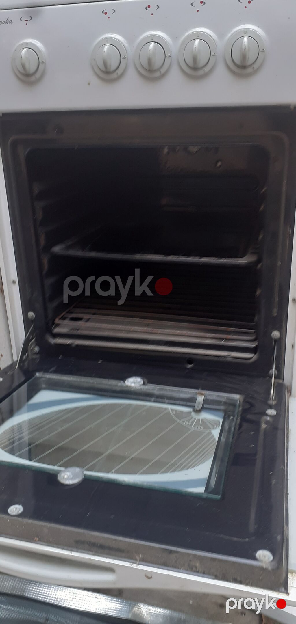 Druzhkovka qaz plitəsi və soba - 4 qaz ocağı: iki standart, bir kiçik — Plitələr, Bakı (3)