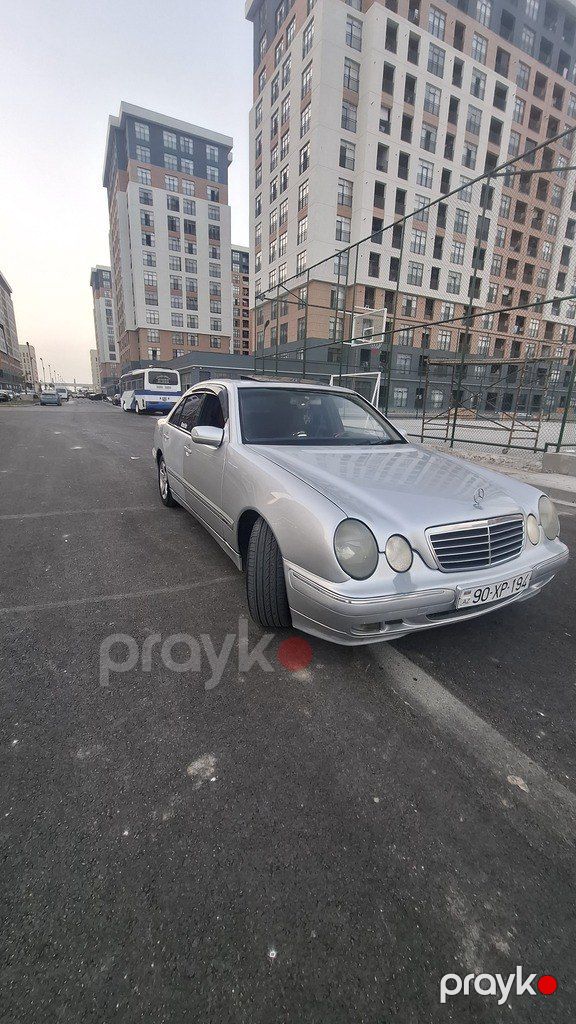 Mercedes E 220, 2.2 L, 2000 il, 320 000 km — Avtomobillər, Bakı (2)