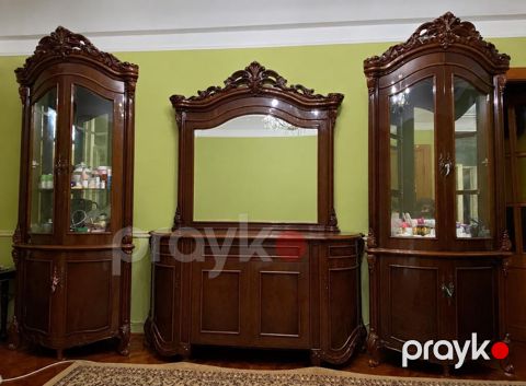 Klassik üslubda 3 hissəli qonaq otağı mebel dəsti. ünvan Neftçilər — Bakı