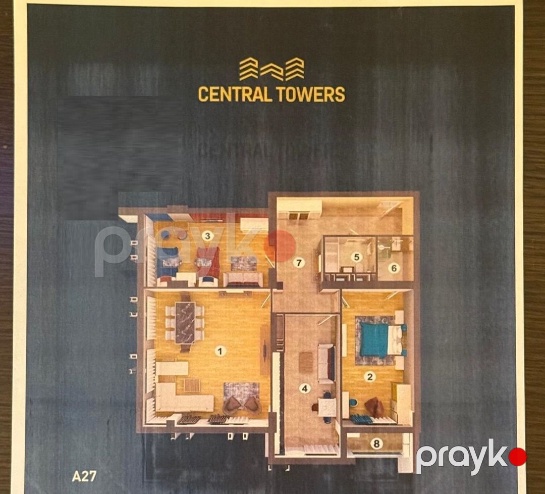 Satılır 3 otaqlı yeni tikili 154 m² — Mənzil, Bakı (6)