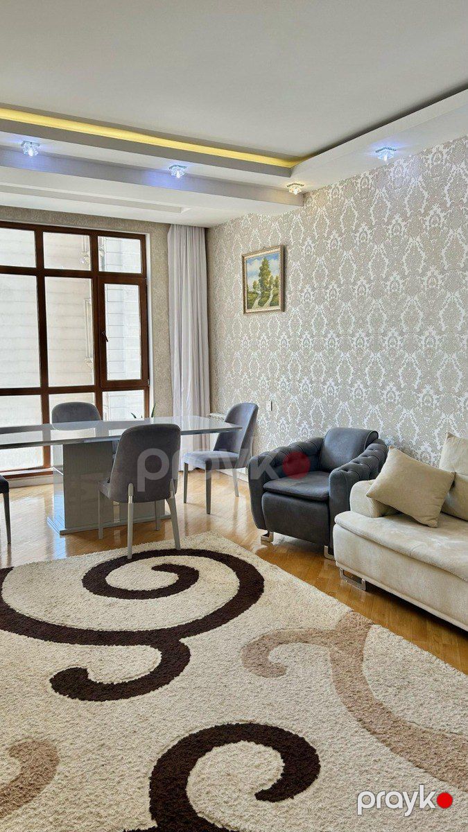 İcarəyə verilir 3 otaqlı yeni tikili 130 m² — Mənzil, Bakı (10)