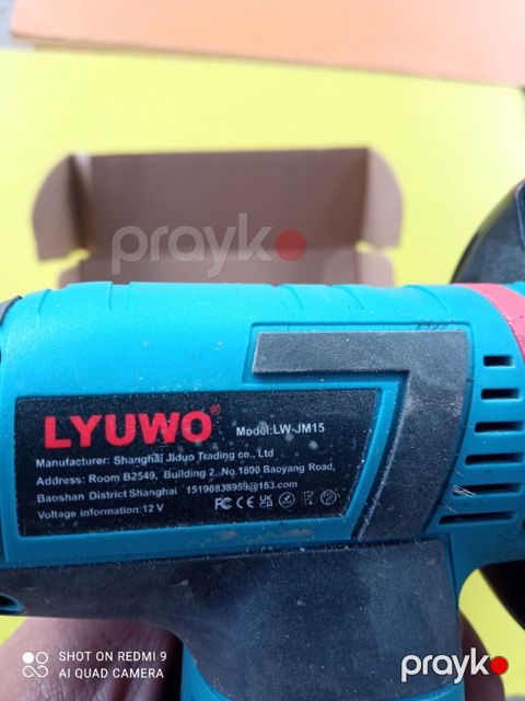 Lyuwo LW-JM15 akkumulyatorlu mini bucaq kəsici (qayçı/uşaq “bolqar”) — Ağstafa