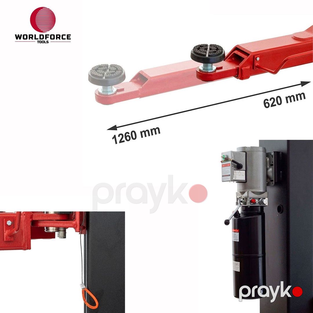 Hidravlik lift sütunlu 4ton 380/220V yarı otomatik — Biznes və avadanlıq, Bakı (5)