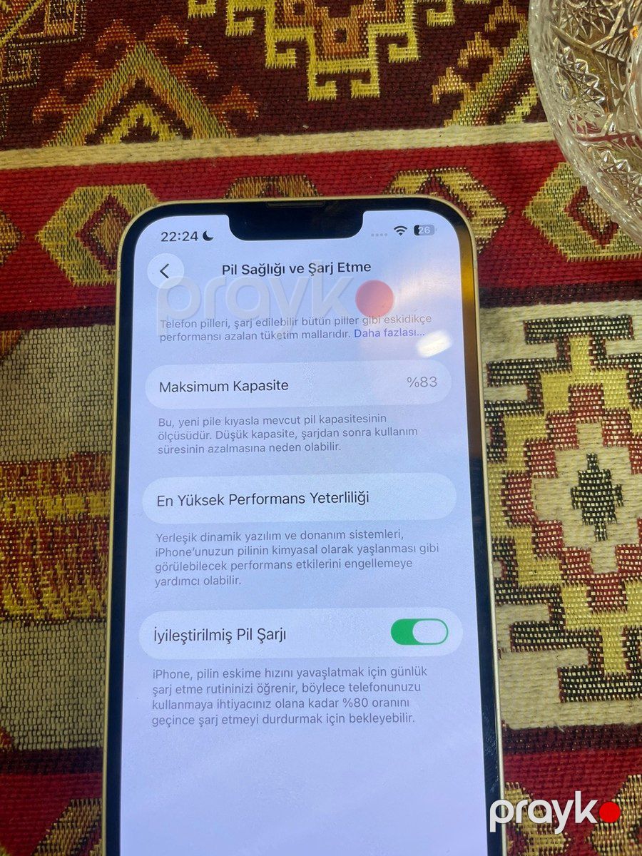 Apple iPhone 13 Starlight 128GB/4GB — Smartfonlar, Bakı (3)