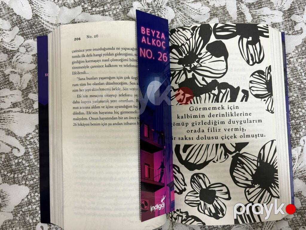Məhsul: Kitab – “No. 26” Müəllif: Beyza Alkoç Nəşriyyat: İndigo Kitap — Kitablar, Masazır (3)