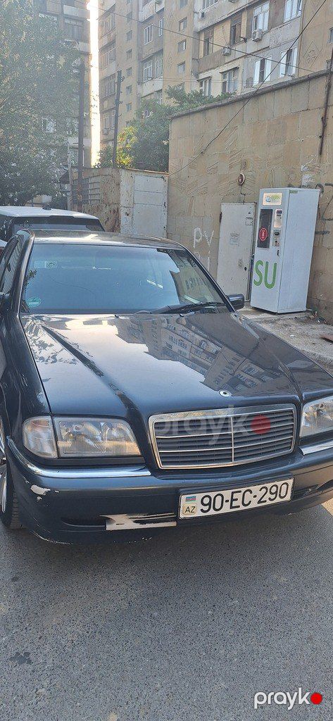Mercedes C 200, 2.0 L, 1998 il, 431 930 km — Avtomobillər, Bakı (3)