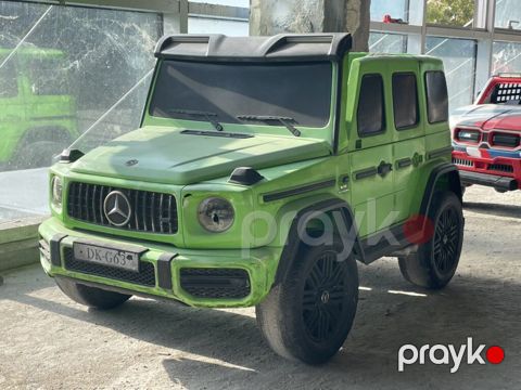 Uşaqlar üçün elektrikli minik maşını – Mercedes-Benz G63 AMG — Masazır