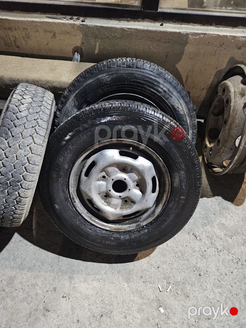 Ford ucun Tigar markalı şinlər və dəmir disk cutu 100 azn - Ölçü — Diskləri, Pirəkəşkül (2)