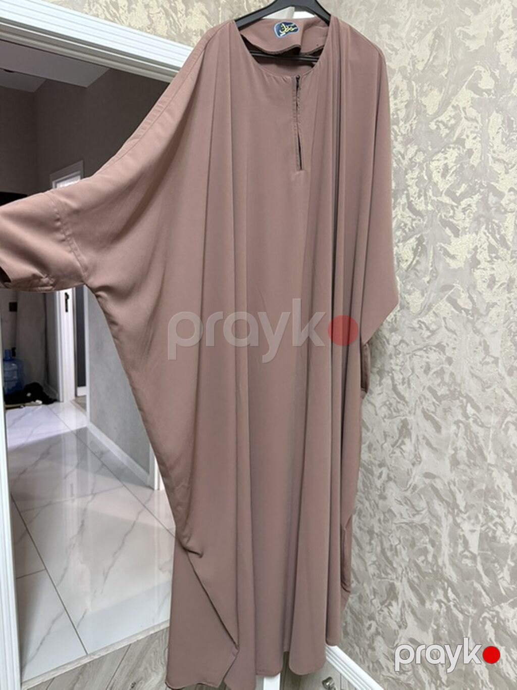 Geniş kəsimli qadın abaya/kaftan geyimləri - Rənglər: lavanda — Xicab və nikab, Bakı (3)