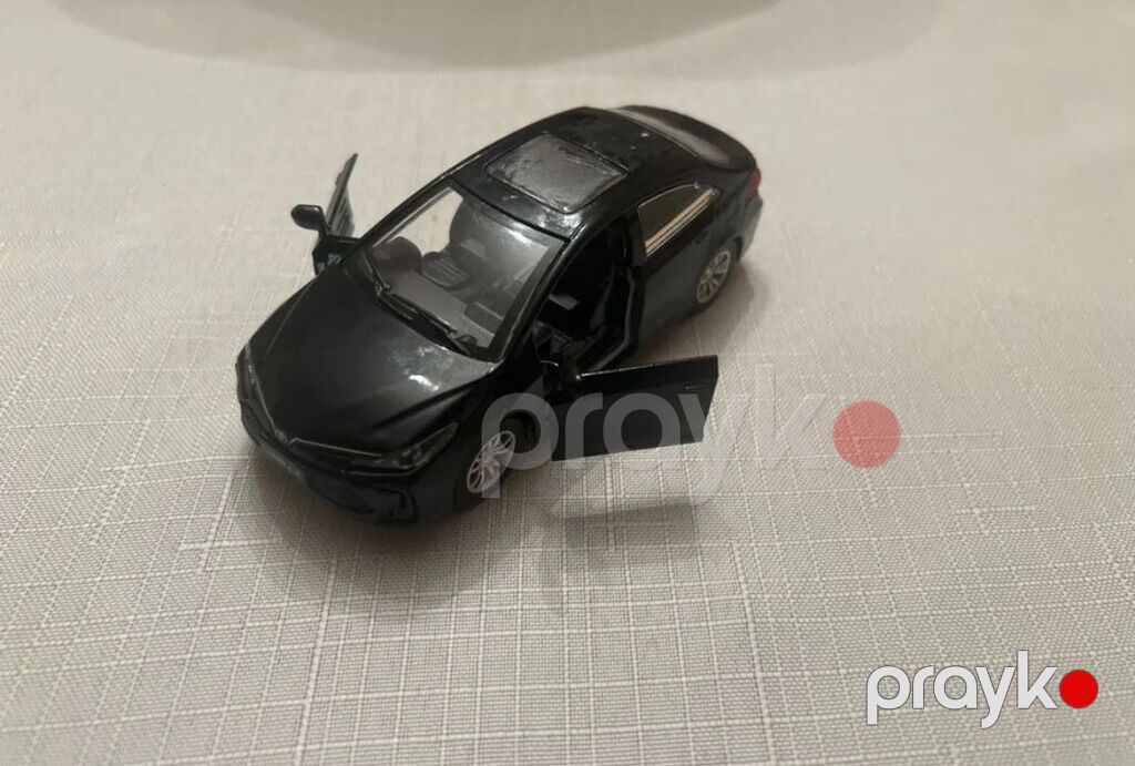 Qara rəngli metal oyuncaq sedan model avtomobil - Miqyas: təxmini — Modellar, Bakı (5)