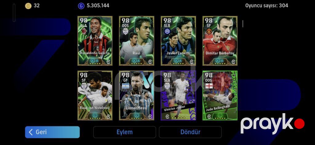 EFootball hesabı – güclü komanda və nadir menecerlər - Oyun — Digər, Astara (7)