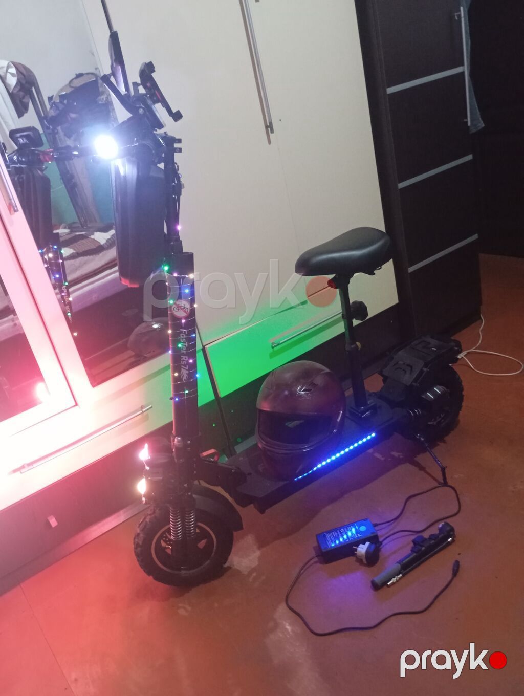 Elektrik skuter – Faster RS7 - Güclü, iri təkərli elektrik skuter — Skuterlər, Digah (7)