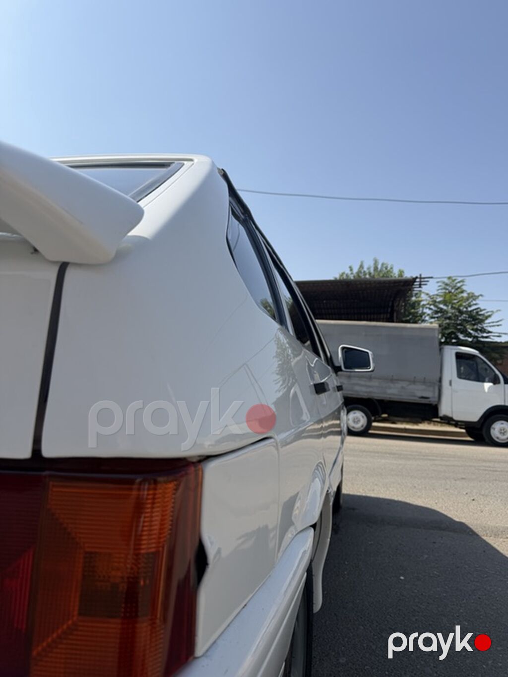 Lada Samara 5 qapılı hetçbek, ağ rəng. - Kuzov: aerodinamik gövdə kiti — Avtomobillər, Gəncə (8)