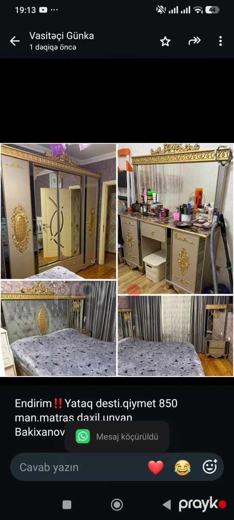 Endirim‼Yataq desti.qiymet 850 man.matras daxil.unvan — Bakı