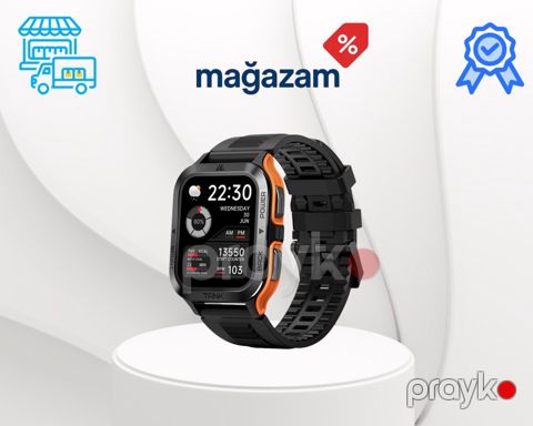 Smart saat "Kospet Tank M2 – Orange" — Bakı